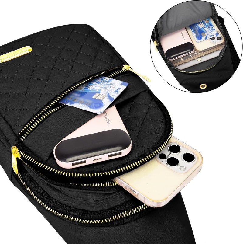 Aisijimo Store Small Sling Bag For Women Men Casual Crossbody Sling Backpack | Small, Casual, Crossbody, Small, Casual, Crossbody - Image 4